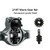 INJORA +4mm Planet Axles with Double Joint Shafts for 1/24 SCX24 (Titanium)