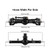 INJORA +4mm Planet Axles with Double Joint Shafts for 1/24 SCX24 (Black)