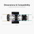 INJORA Rainbow Titanium LCG Chassis Kit for 1/24 SCX24