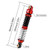 INJORA 59mm Long Threaded Oil Shocks for 1/18 TRX4M Upgrade (Red)