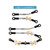 INJORA Stainless Steel High Clearance Links Set for 1/18 TRX4M Defender Bronco
