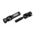 INJORA Hardened Steel Drive Shafts for 1/18 TRX4M High Trail K10 F150 (4M-84BK)