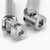 INJORA Stainless Steel Drive Shafts for 1/18 RC Crawler TRX4M High Trail K10 F150