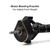 INJORA +7mm Planet Axles with Double Joint Shafts for 1/18 TRX4M (Black)
