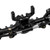 INJORA +7mm Planet Axles with Double Joint Shafts for 1/18 TRX4M (Black)