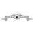 INJORA +5mm Diamond Portal Axles for 1/18 TRX4M (Silver)