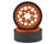 Vanquish Products KMC XD127 Bully 1.9" Beadlock Crawler Wheels (Orange) (2)