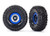 Traxxas Method 105 1.9" Black Chrome w/Blue Beadlock Wheels and Canyon Trail Tires (TRA8182)