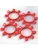 RC Project 1/8 & 1/10 Tire Gluing Rubber Bands (Maranello Red)