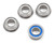 Team Associated TC7 Factory Team 4x8x3mm Flanged Ball Bearings (4)