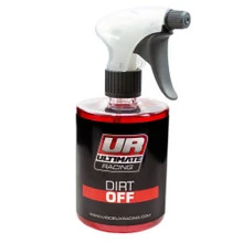 Bottle of Ultimate Racing Dirt-Off Cleaner