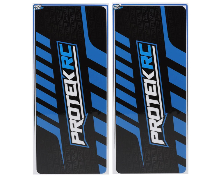 ProTek RC 2024 Universal Chassis Protective Sheet (Blue/Black) (2)