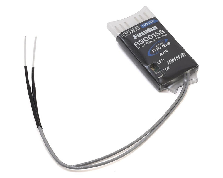 Futaba R3001SB 2.4GHz T-FHSS S.Bus2 3-Channel Air Receiver