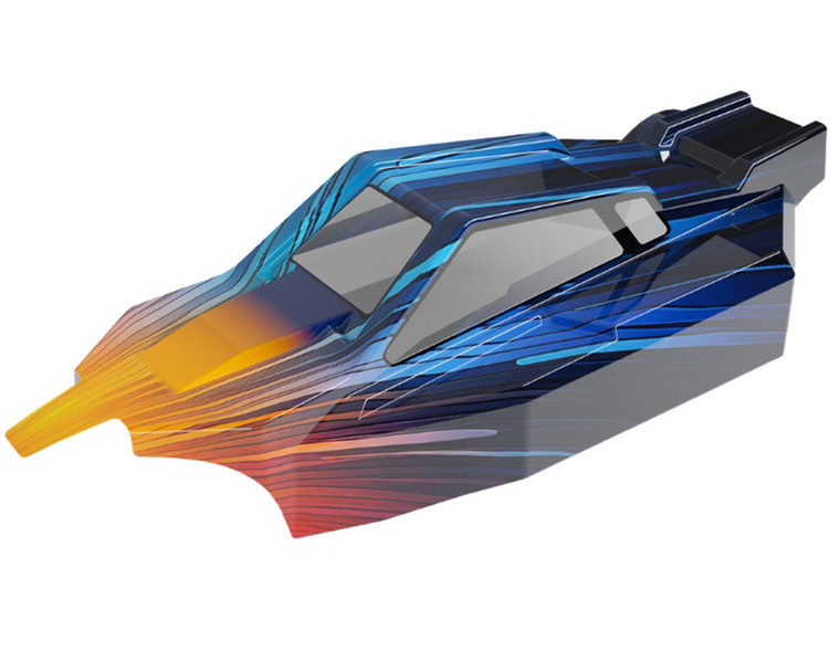 Raw Speed RC AE B6.4/B6.4D Darkstar 1/10 2WD Buggy Body (Clear)