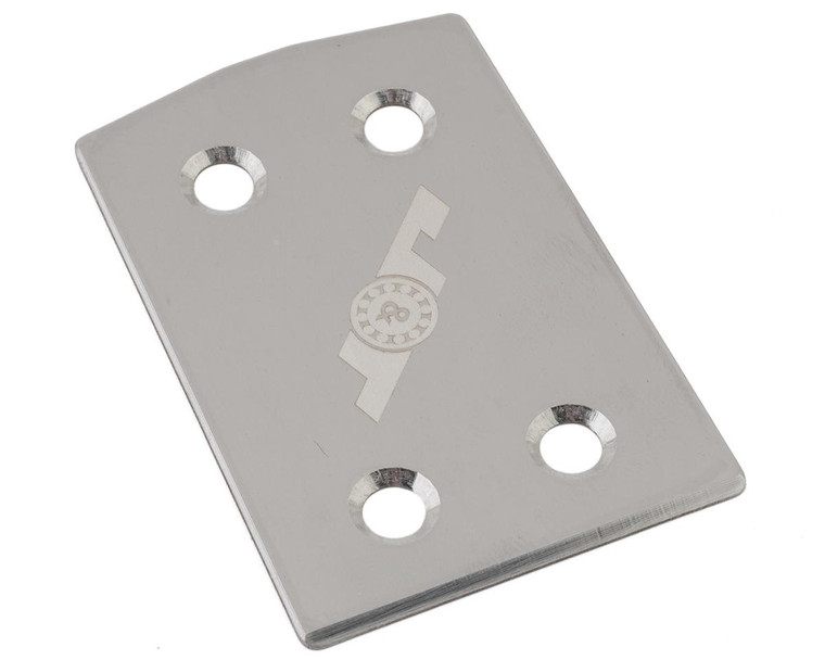 J&T Bearing Co. TLR 8ight X 2.0 Stainless Rear Skid Plate