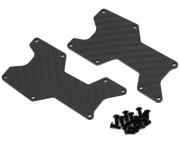J&T Bearing Co. HB World Spec Carbon Fiber Rear Arm Inserts (2)