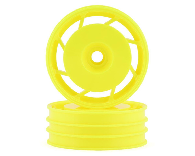 Kyosho Ultima 8D 50mm Front Wheel (Yellow) (2)