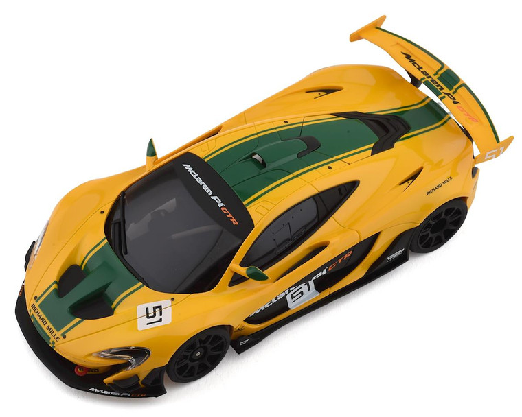 Kyosho MR-03 RS Mini-Z RWD ReadySet w/McLaren P1 GTR Body (Yellow/Green)