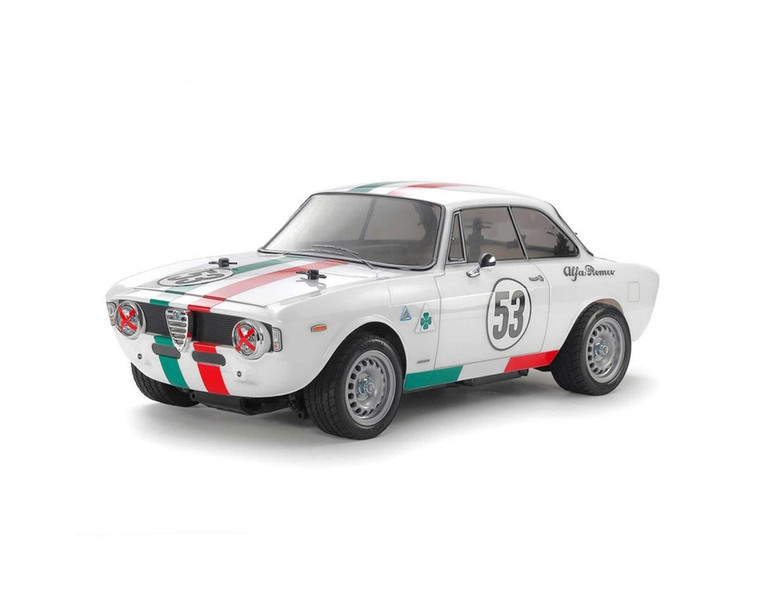Tamiya Alfa Romeo Giulia Sprint GTA Club Racer 1/10 FWD/RWD On-Road Kit.