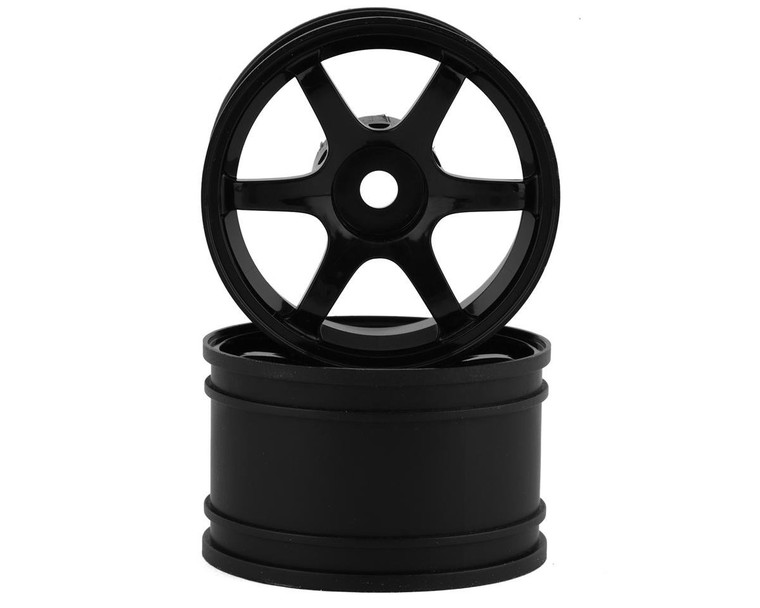 Yokomo GT1 Rear Wheel (Black) (2)