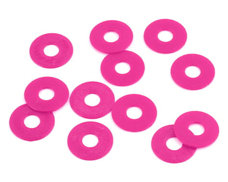 Webster Mods 1/8 Scale Protective Body Washers (12) (Pink)