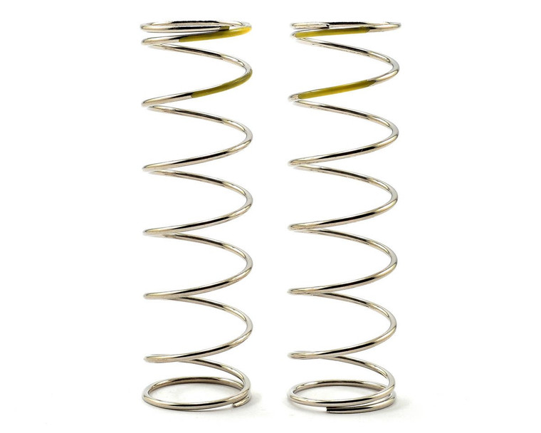 Tekno RC 80mm Front Shock Spring Set (Yellow) (1.6 x 8.0T) (2)
