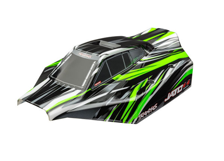 Body, JatoÆ 4X4 Brushless, green (painted, decals applied)