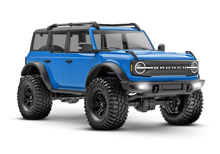 Traxxas TRX-4M Scale and Trail Crawler with Ford Bronco Body: 1/18-Scale 4WD Electric Truck with TQ 2.4GHz Radio System 97074-1-BLUE