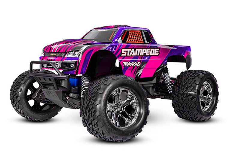 StampedeÆ: 1/10 Scale Monster Truck with TQô 2.4GHz radio system 36254-8-PINK