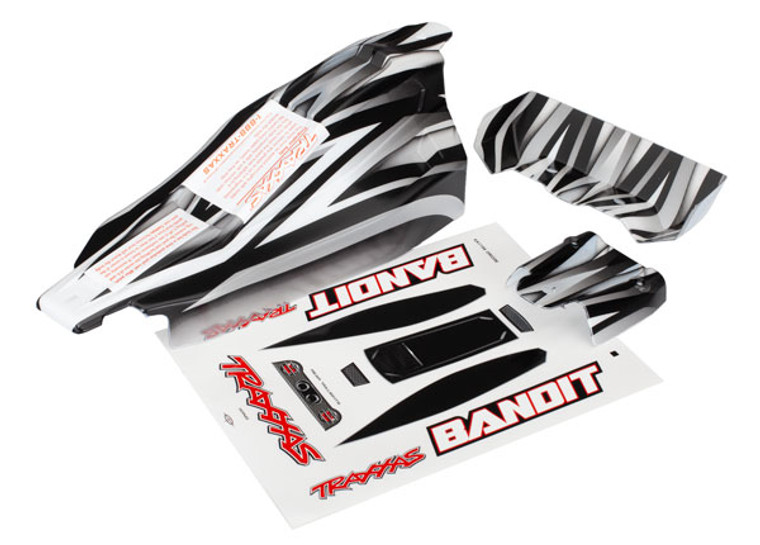 Body, Bandit, ProGraphixÆ (replacement for the painted body. Graphics are printed, requires paint & final color application)/ decal sheet
