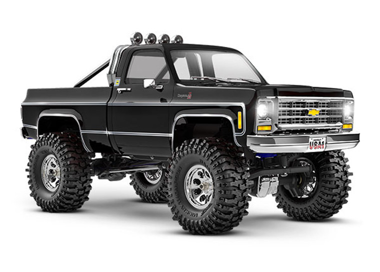 TRX-4Mô Scale and TrailÆ Crawler with 1979 ChevroletÆ K10 Truck Body: 1/18-Scale 4WD Electric Truck with TQ 2.4GHz Radio System 97064-1-BLK TRX-4Mô Scale and TrailÆ Crawler with 1979 ChevroletÆ K10 Truck Body: 1/18-Scale 4WD Electric Truck with TQ 2.4GHz Radio System 97064-1-BLK