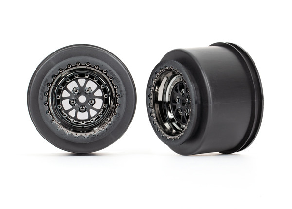 Wheels, Weld black chrome (rear) (2)