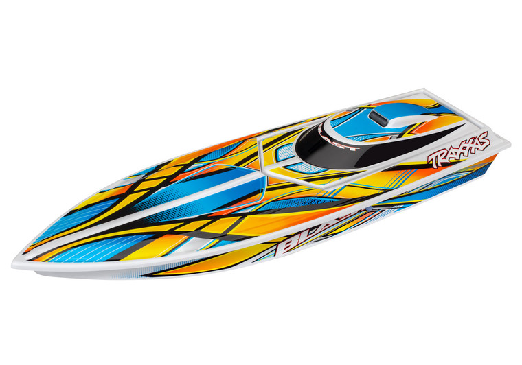 Blast: High Performance Race Boat with TQô 2.4GHz radio system 38104-8-ORNG