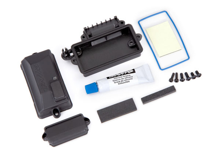 Box, receiver (sealed)/ foam pad/ silicone grease/ 3x8mm BCS (2)/ 2.5x8mm CS (2)/ 3x6mm BCS (2)