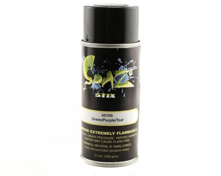 Spaz Stix Multi-Color Change Spray Paint (Green/Purple/Teal) (3.5oz)