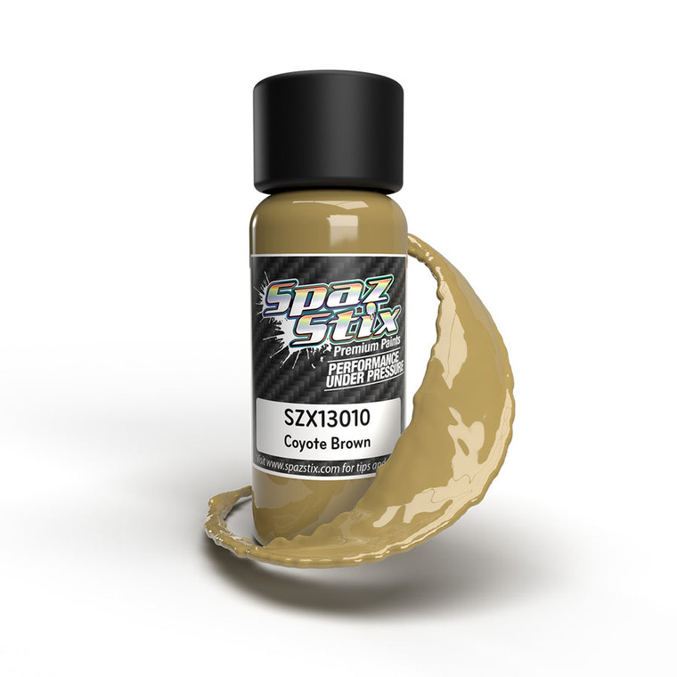 13010 - Coyote Brown Airbrush Ready Paint, 2oz Bottle