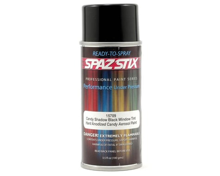 Spaz Stix "Candy Black" Window Tint/Shadow Tint Spray Paint (3.5oz)