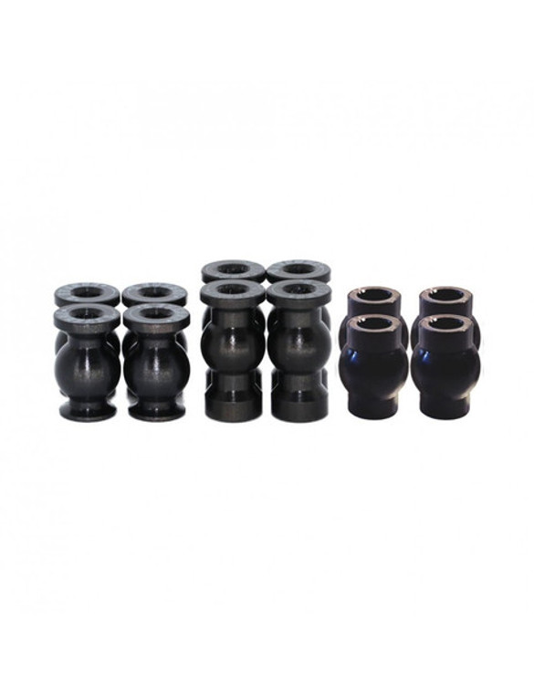 RC-Project Kit Balls "REVERSE" In Ergal 7075-T6 For HB Racing (D819/D817V2/E817V2)