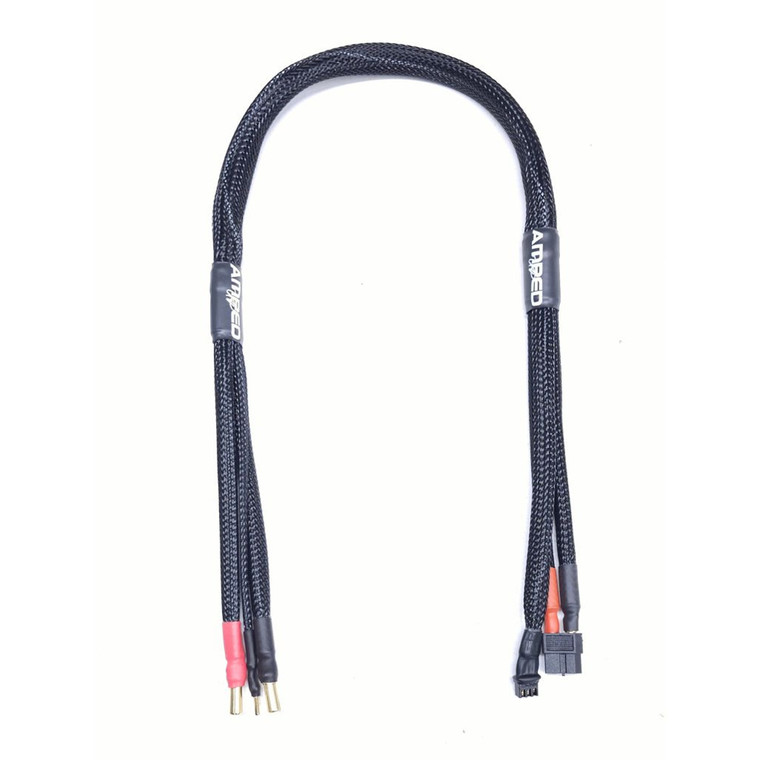 2S AMPED UP BALANCE CHARGE LEAD 24" CHARGE 4MM BATT 5MM
