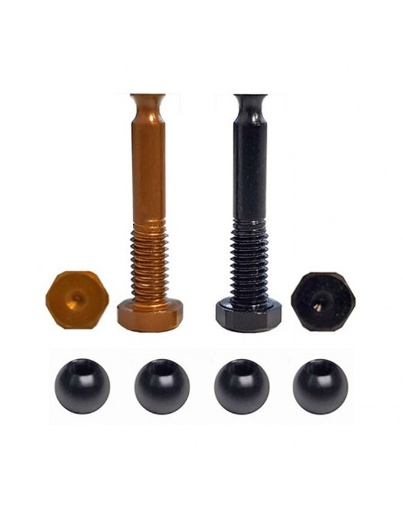 RC-Project Shock Pins In Ergal 7075-T6 For HB Racing D819/D817V2/E817V2