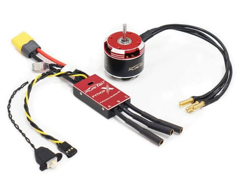 Furitek Python X 80A Brushless ESC & Motor Combo (Komodo Ten) w/Wireless Module