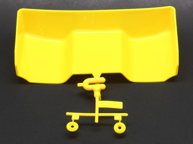 SWORKz Rear Wing Set (W/O Holes)  (Florescent Yellow)