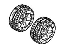 SWORKz Fox44 Desert Tire+Wheel-Black+Insert+Wheel Plate-RED w/Glued