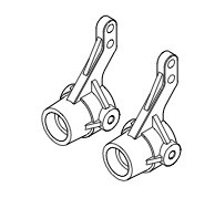 SWORKz Fox44 Wheel Hub - (Front) (Aluminum)