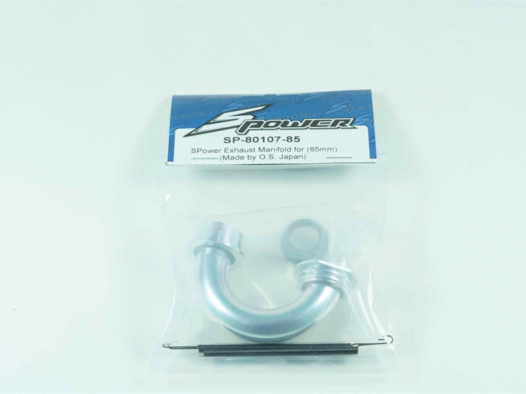 SPower Exhaust Manifold for (85mm)(Made by O.S. Japan)