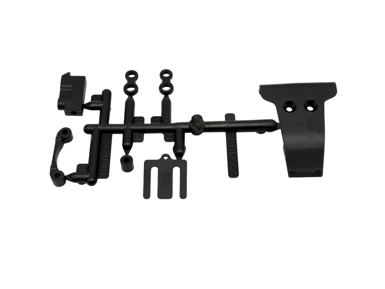 SWORKz S12-3 Plastic Accessories Part Set(Front Bumper/One Unit Servo Holder/Sway Bar Ball End)