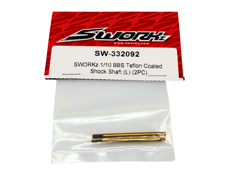 SWORKz 1/10 BBS Teflon Coated Shock Shaft (L) (2PC)