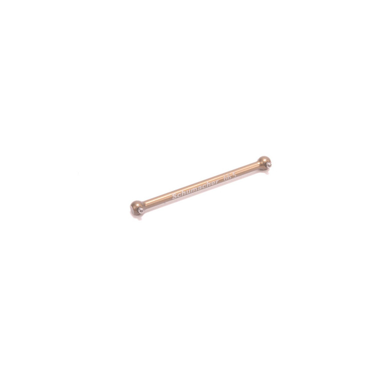 Schumacher Alloy Front Centre Driveshaft (66.5) -Diff- CAT PB