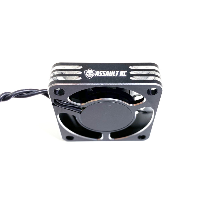 Assault RC Aluminum 40x40mm Ball Bearing High Speed Fan (Silver)