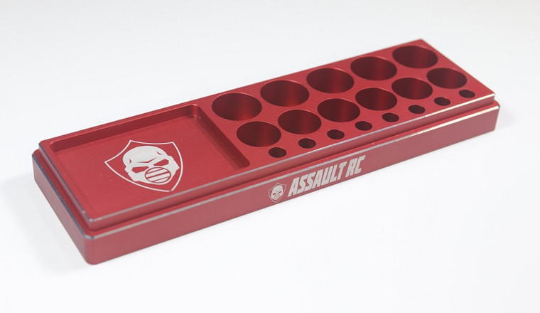 Assault RC Aluminum Tool Stand (Red)